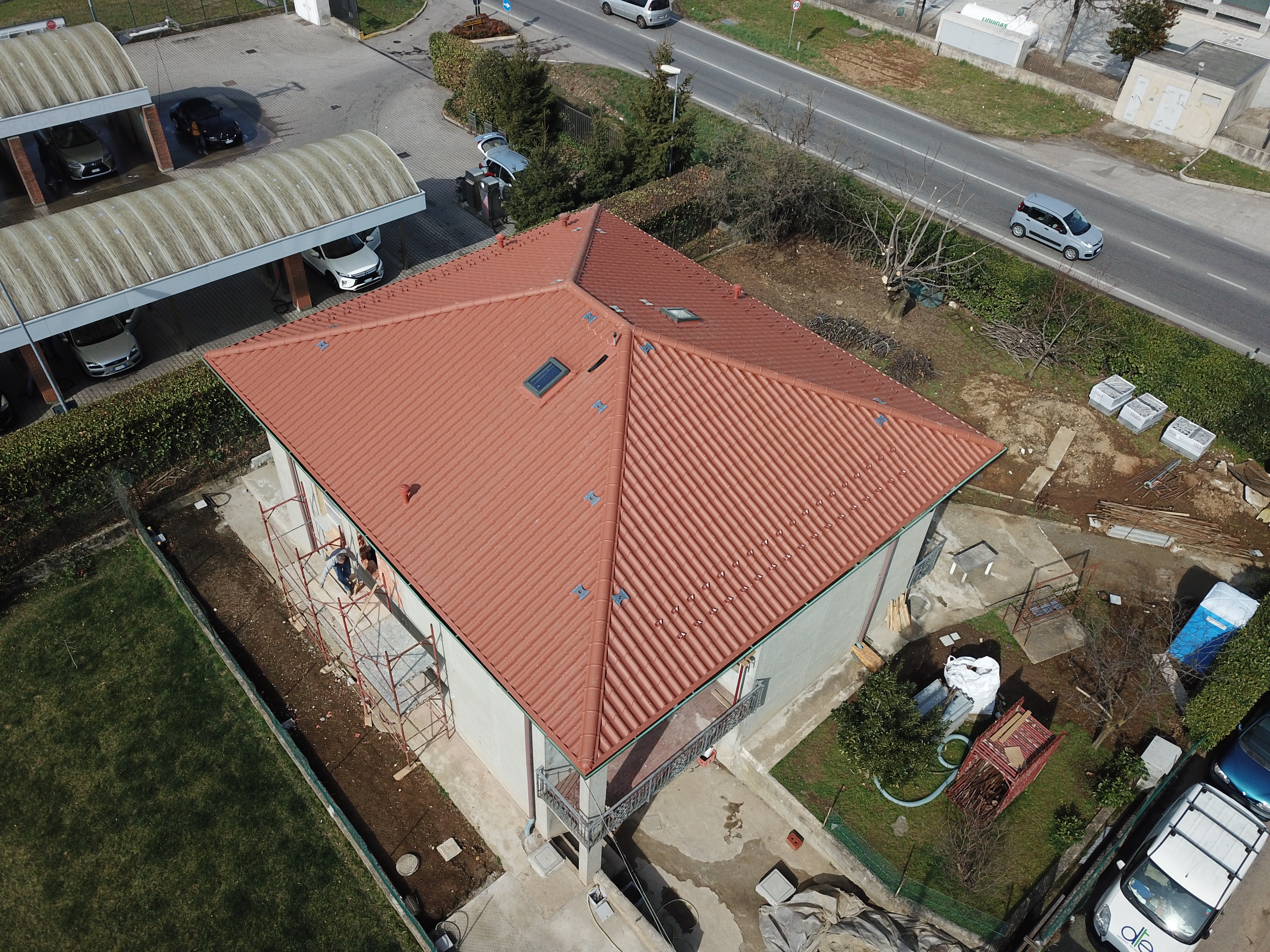 Rifacimento copertura - villetta Novedrate